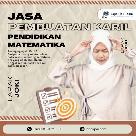 Jasa Pembuatan Karil Pendidikan Matematika UT: Jaminan Lolos Uji Plagiasi Turnitin <20%, Plagiasi Rendah & Siap Submit 1 Jasa Pembuatan Karil Pendidikan Matematika UT